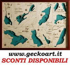 Laghi del Trentino Mappa