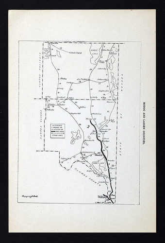 Mappa diligenza 1905